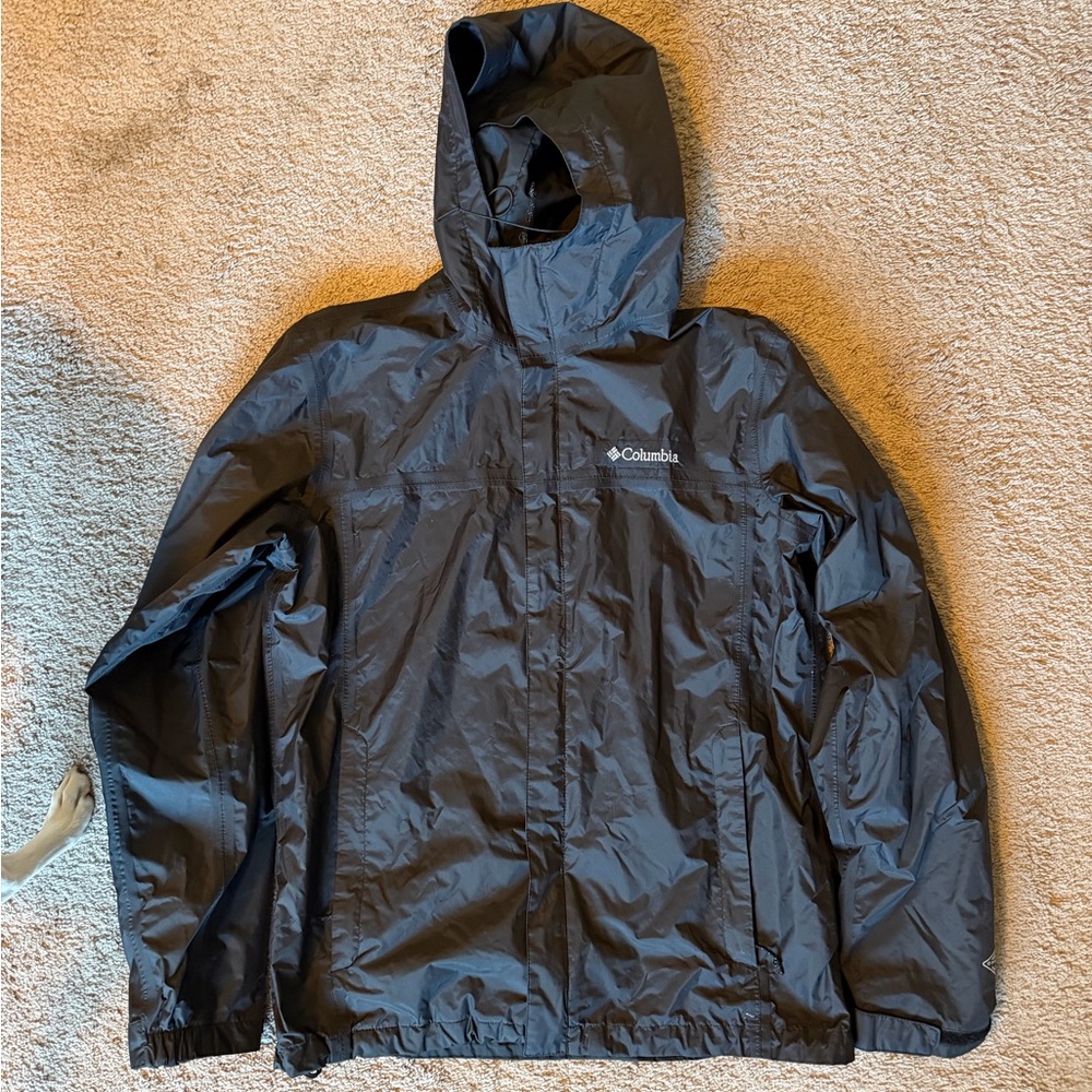 Columbia Charcoal Gray Mesh-Lined Jacket